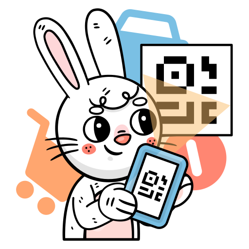 bunny qr code