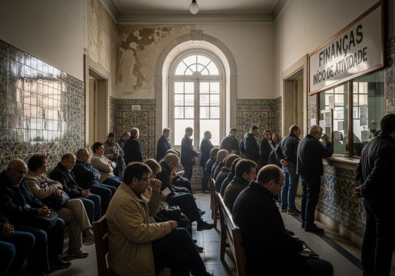 To open a freelance activity in Portugal, you must file an início de atividade (start of activity) declaration online via the Portal das Finanças. This must be done on or before your first day of work to avoid penalties of up to €7,500. You need a Portuguese NIF and bank account before you start, but you get your Social Security Number (NISS) after registering your activity.